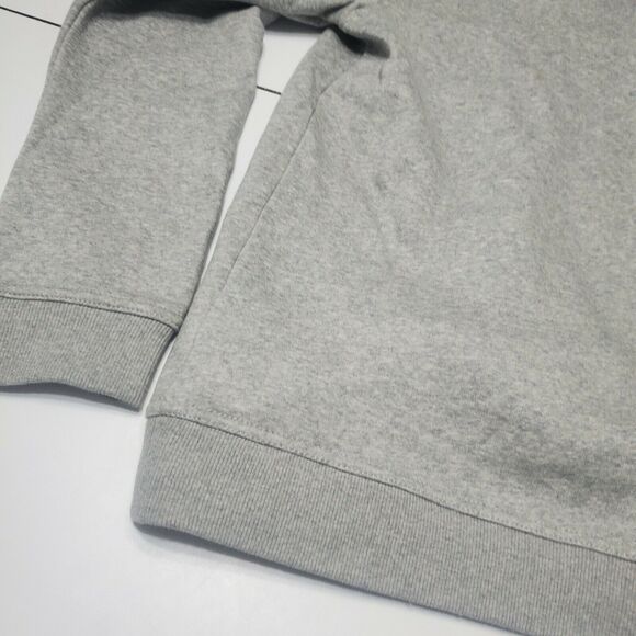 Tommy Hilfiger Women Med Pullover Sweater Grey Heathered Long Sleeve V Neck Soft - Picture 2 of 12